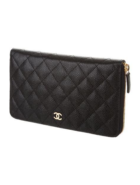 chanel classic quilted zipped pocket wallet|where to buy chanel wallet.